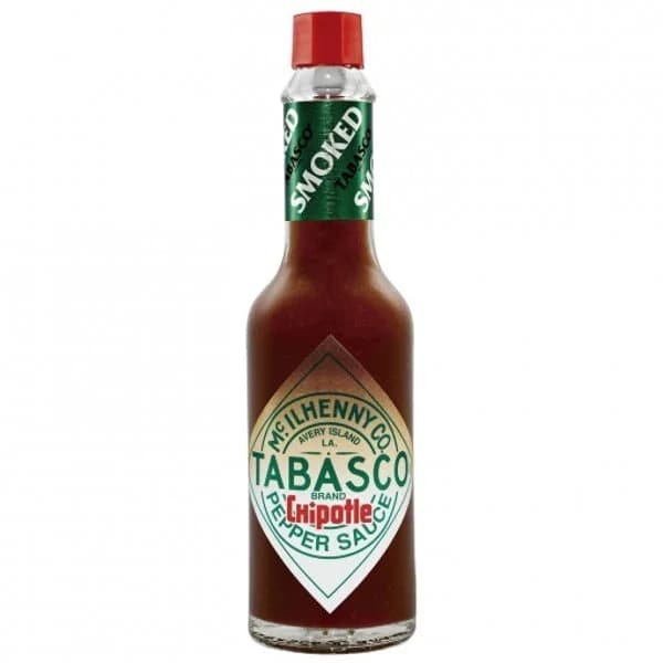 Salsa picante chipotle Tabasco sin gluten botella 60 ml. - 0.06 l - Imagen del producto en Findit