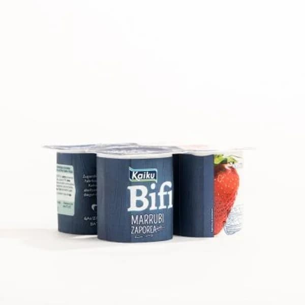 Yogur bífidus sabor fresa 4x125 g - 0.5 kg - Imagen del producto en Findit