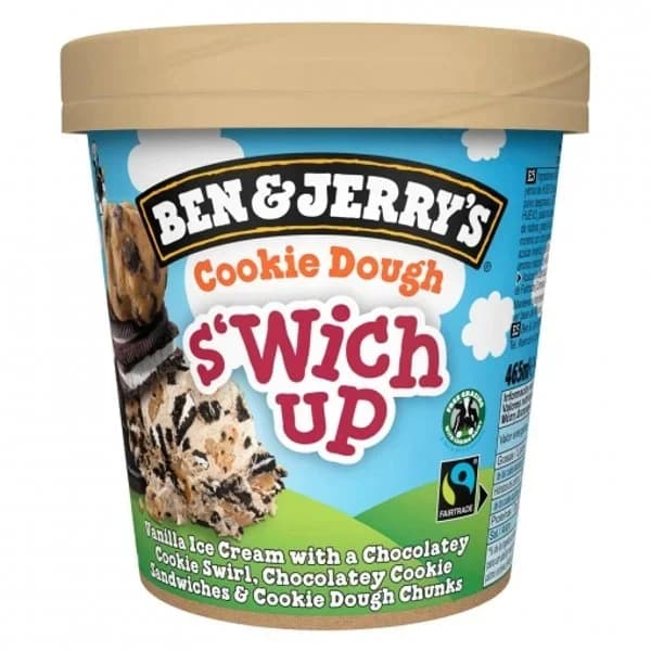 Helado swich up BEN&JERRY'S, tarrina 404 g - 0.47 l - Imagen del producto en Findit