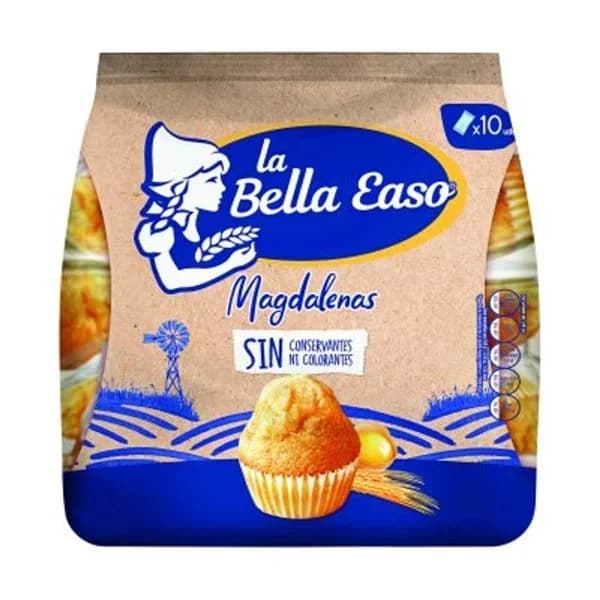 Magdalenas Redondas Bolsa 9 Unidades - 0.26 kg - Imagen del producto en Findit
