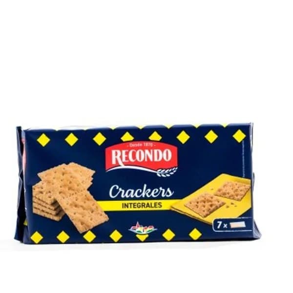 Crackers 42% Integrales de Trigo - 0.25 kg - Imagen del producto en Findit