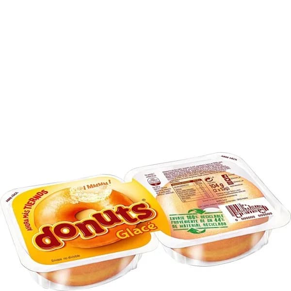Donuts Glacé 2 Unidades - 0.1 kg - Imagen del producto en Findit