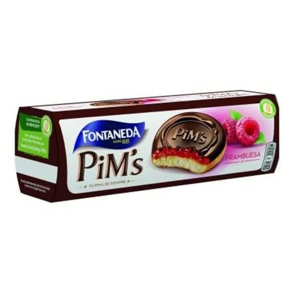 Galleta Pims de frambuesa FONTANEDA, caja 150 g - 0.15 kg - Imagen del producto en Findit
