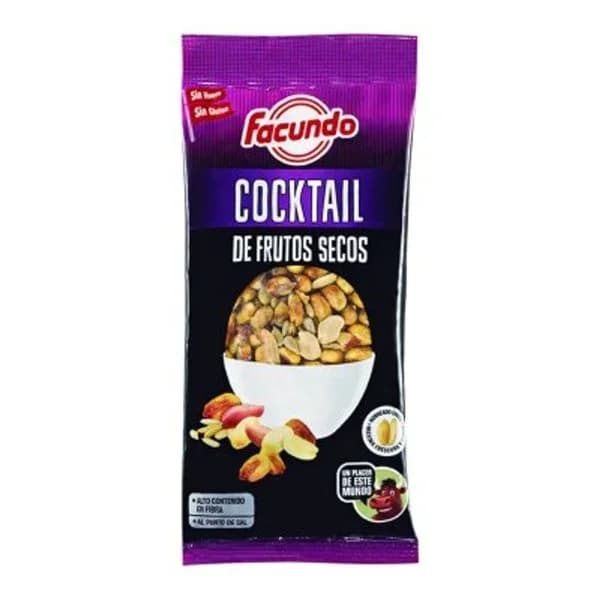 Cocktail frutos secos FACUNDO, bolsa 170 g - 0.17 kg - Imagen del producto en Findit