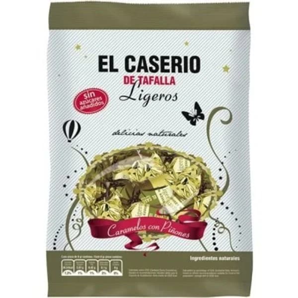 Caramelo ligero con piñones 130 g - 0.13 kg - Imagen del producto en Findit