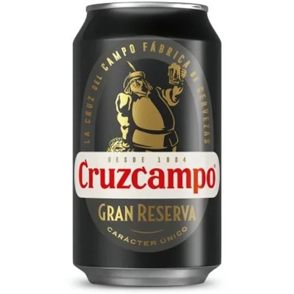 Cerveza Gran Reserva CRUZCAMPO, lata 33 cl - 0.33 l - Imagen del producto en Findit