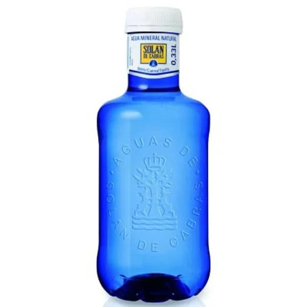 Agua mineral SOLAN DE CABRAS, botellín 33 cl - 0.33 l - Imagen del producto en Findit