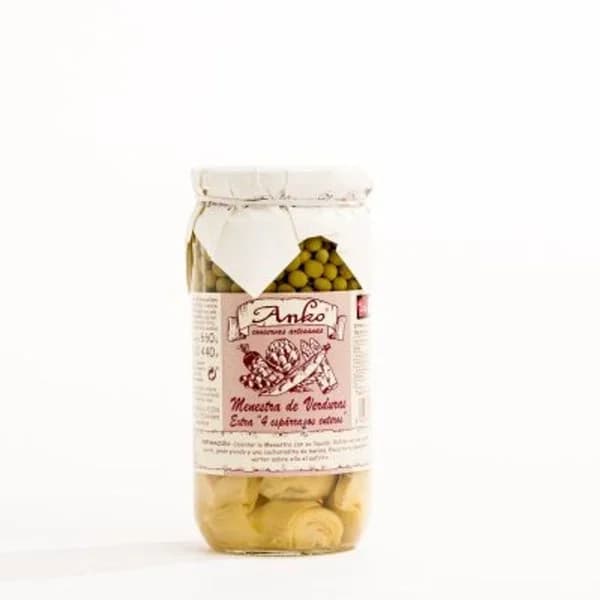 Menestra de verduras ANKO, frasco 440 g - 0.44 kg - Imagen del producto en Findit
