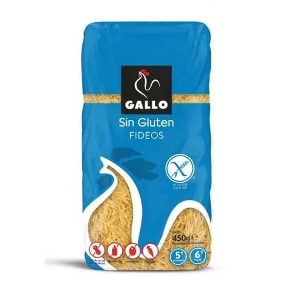 Fideos de arroz sin gluten 400g - 0.45 kg - Imagen del producto en Findit