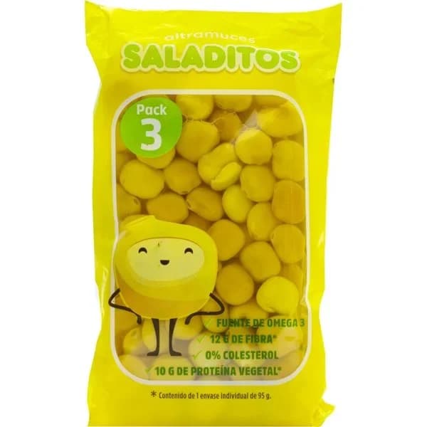 Altramuces Pack de 3 - 0.28 kg - Imagen del producto en Findit