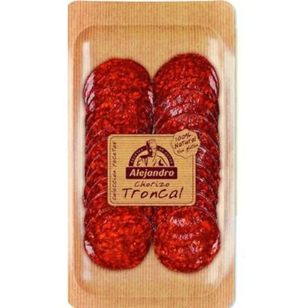 Chorizo troncal ALEJANDRO, sobre 100 g - 0.1 kg - Imagen del producto en Findit