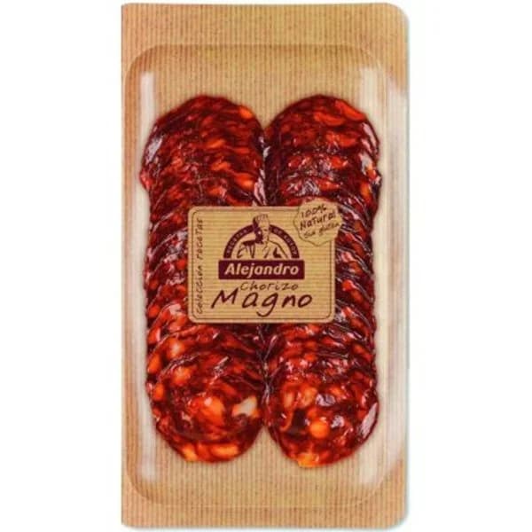Chorizo cular Magno ALEJANDRO, sobre 100 g - 0.1 kg - Imagen del producto en Findit