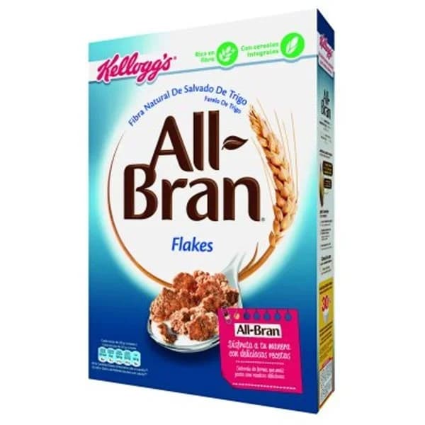 Cereales All-Bran flakes 375 g - 0.37 kg - Imagen del producto en Findit