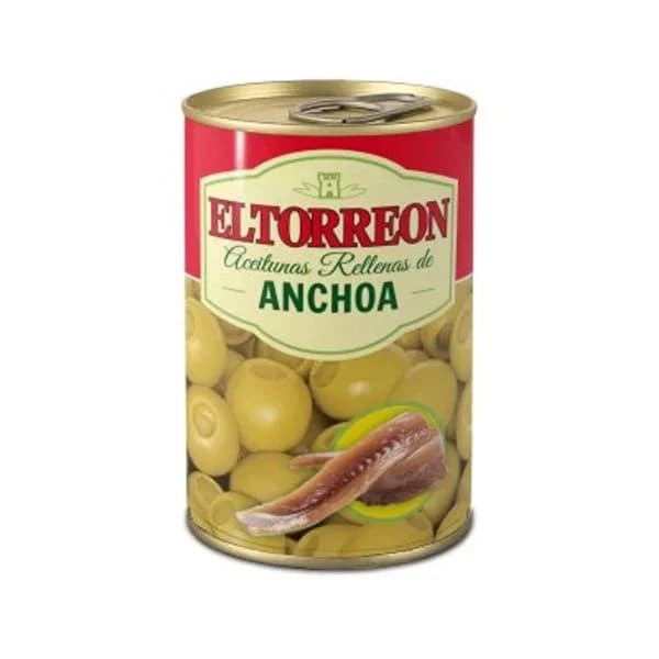 Aceituna rellena de anchoa 300 g - 0.13 kg - Imagen del producto en Findit