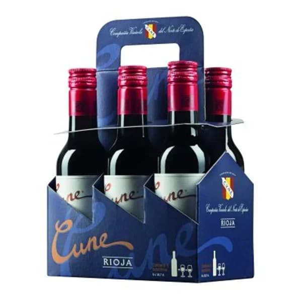 Vino tinto DO Rioja crianza 6x18,7 cl - 1.12 l - Imagen del producto en Findit