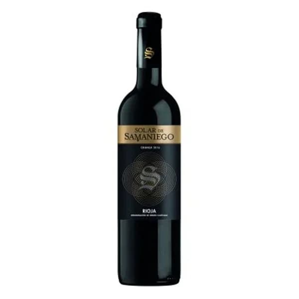 Vino Tinto Crianza D.O. Rioja SOLAR DE SAMANIEGO, botella 75 cl - 0.75 l - Imagen del producto en Findit