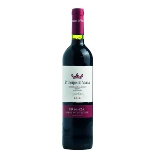 Vino Tinto Crianza D.O. Navarra PRÍNCIPE DE VIANA, botella 75 cl - 0.75 l - Imagen del producto en Findit