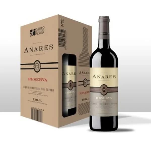 Vino tinto Rioja reserva estuche 4x0,75 l - 2.42 l - Imagen del producto en Findit