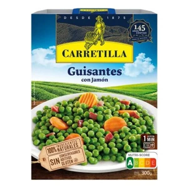 Guisantes con jamón 240 g - 0.3 kg - Imagen del producto en Findit