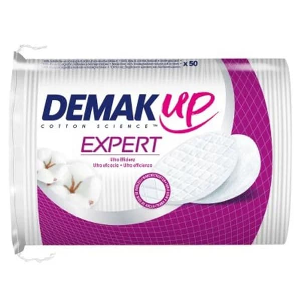 Discos desmaquillantes oval expert DEMAK'UP, paquete 50 uds. - 1 ud - Imagen del producto en Findit