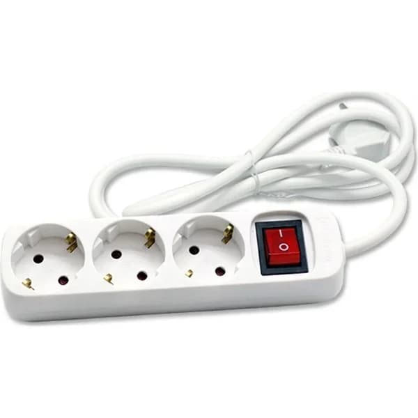 Base Multiple Interruptor 3 Tomas - 1 ud - Imagen del producto en Findit