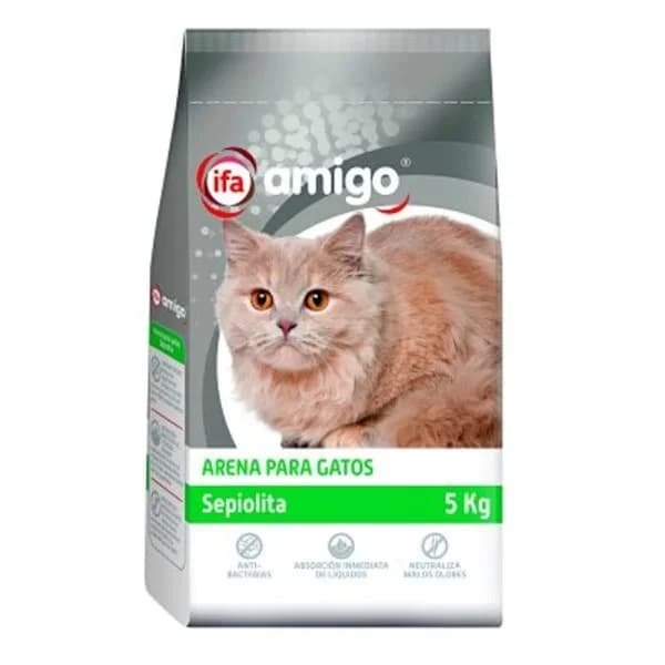 Arena para gatos con sepiolita 5 kg - 5 kg - Imagen del producto en Findit
