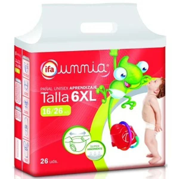 Pañales talla 6, 19 unidades (16-26 kg) - 19.05 ud - Imagen del producto en Findit