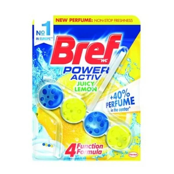 Limpiador wc poder activo limón BREF, pack 1 ud - 1 ud - Imagen del producto en Findit