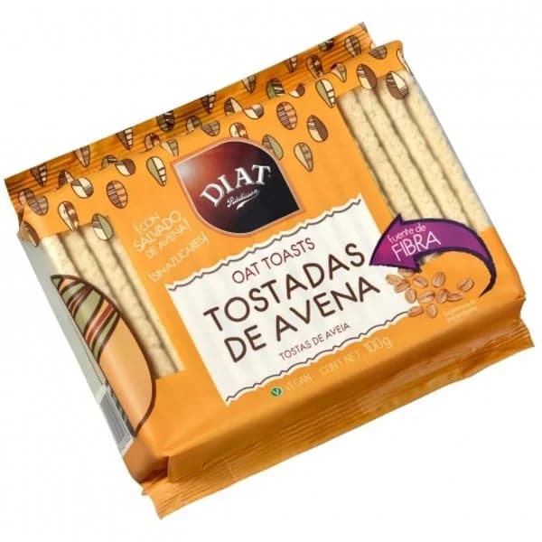 Tostadas de avena 100 g - 0.1 kg - Imagen del producto en Findit