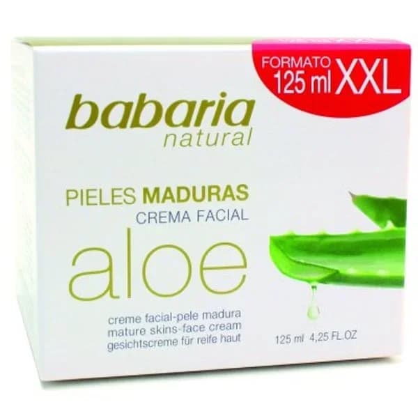 Crema aloe vera BABARIA, bote 125 ml - 1 ud - Imagen del producto en Findit
