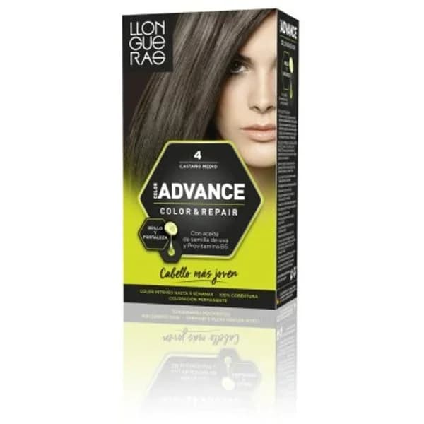 Tinte de cabello castaño medio - 1 ud - Imagen del producto en Findit