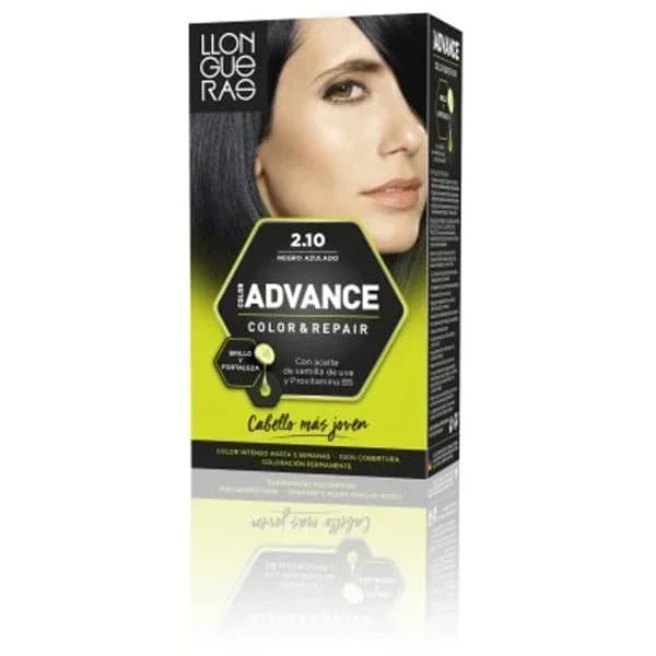 Tinte de cabello negro azulado 210 - 1 ud - Imagen del producto en Findit