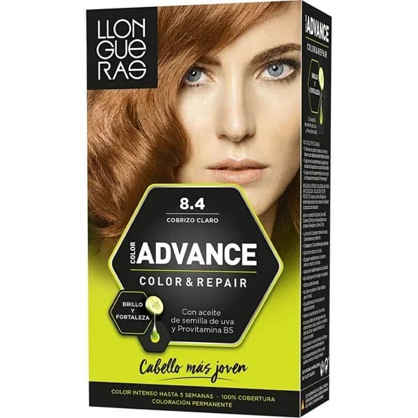 Tinte cabello cobrizo claro 8,4 - 1 ud - Imagen del producto en Findit