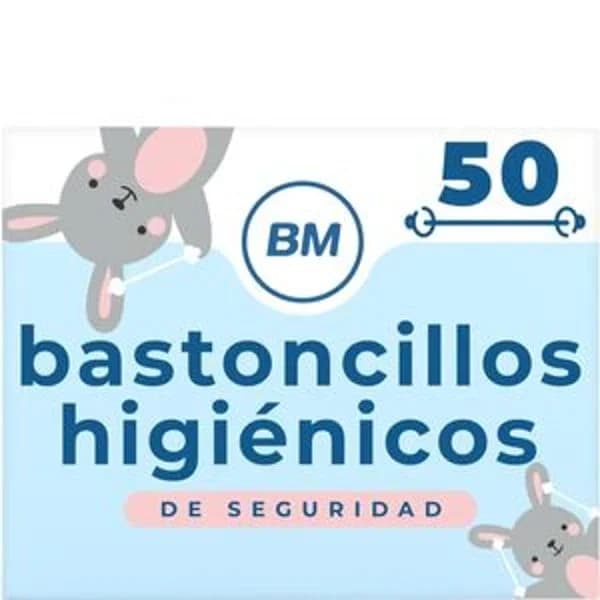 Bastoncillos para bebe 50 unidades - 47.5 ud - Imagen del producto en Findit