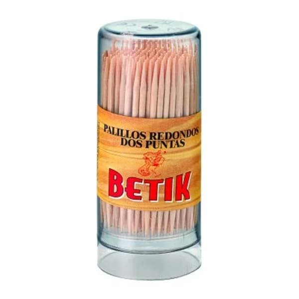 Palillero con palillos redondos - 1 ud - Imagen del producto en Findit