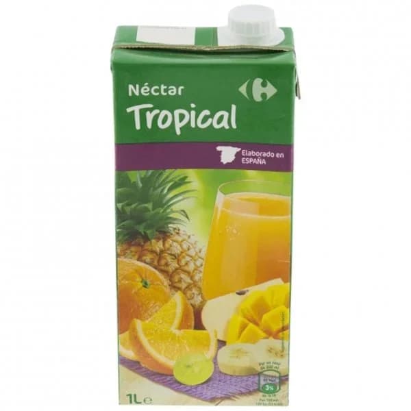 Néctar tropical Carrefour Classic brik 1 l. - 1 l - Imagen del producto en Findit