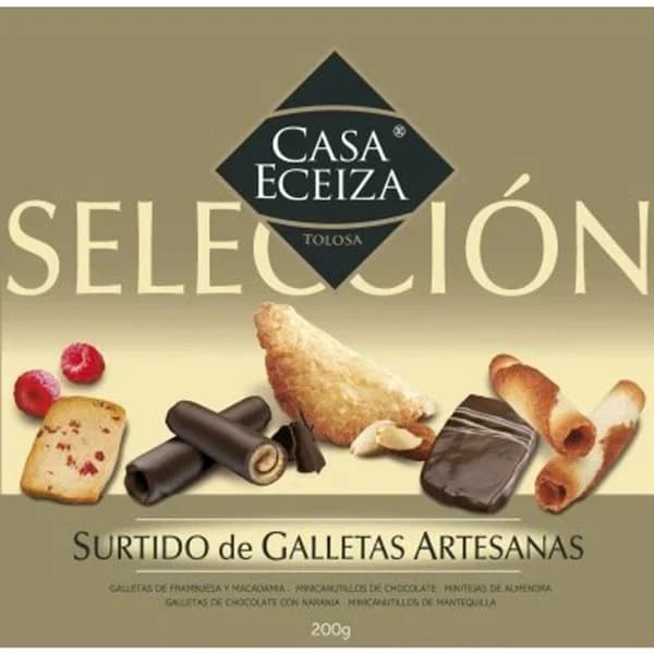 Surtido de galletas artesanas 200 g - 0.2 kg - Imagen del producto en Findit