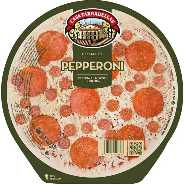 Pizza Pepperoni Refrigerada 400G - 0.4 kg - Imagen del producto en Findit