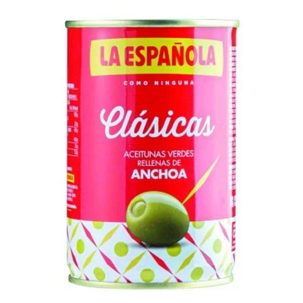 Aceituna rellena de anchoa clásicas 110 g - 0.13 kg - Imagen del producto en Findit