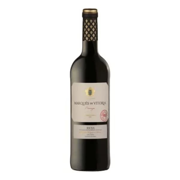 Vino Tinto Crianza D.O. Rioja MARQUÉS DE VITORIA, botella 75 cl - 0.75 l - Imagen del producto en Findit