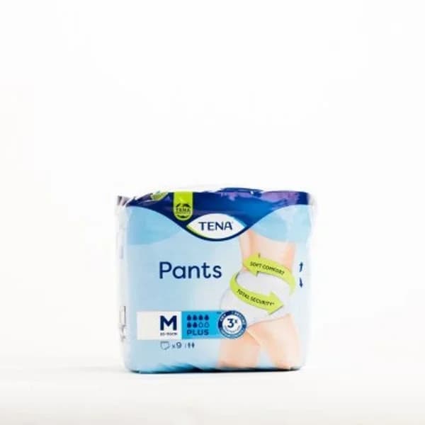Pants de incontinencia plus talla M Tena bolsa 9 unidades - 8.99 ud - Imagen del producto en Findit