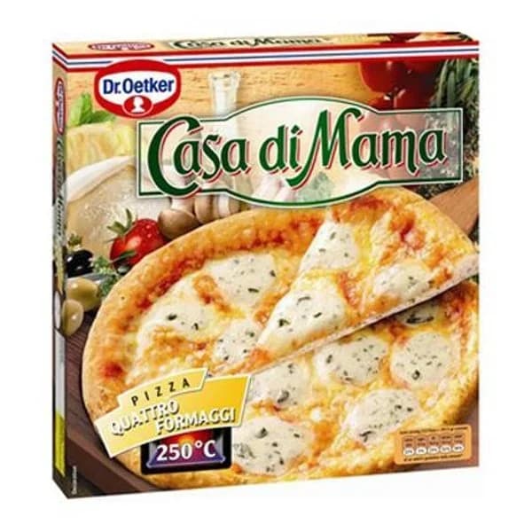 Pizza congelada Casa Di Mama 4 Quesos - 0.41 kg - Imagen del producto en Findit