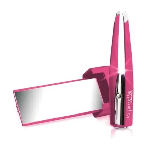 Pinza de depilar con luz espejo - 1 ud - Imagen del producto en Findit