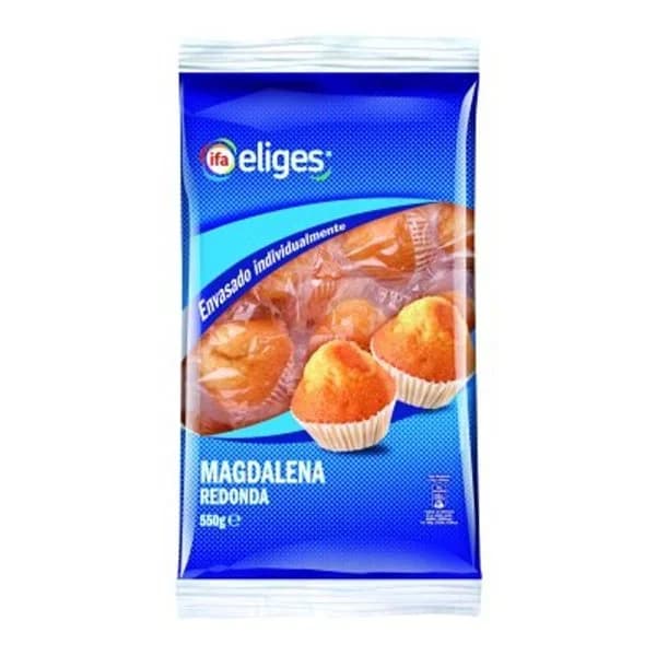 Magdalenas redondas 540 g - 0.54 kg - Imagen del producto en Findit