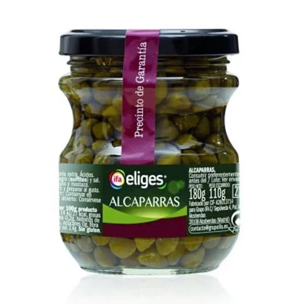 Alcaparras 180 g - 0.11 kg - Imagen del producto en Findit