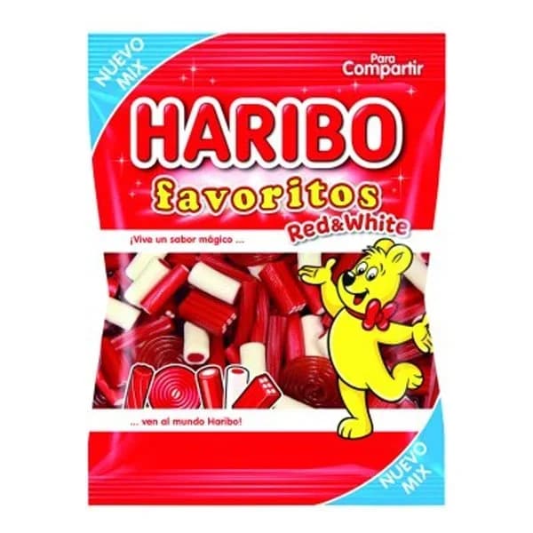 Favoritos red & white HARIBO, bolsa 150 g - 0.15 kg - Imagen del producto en Findit