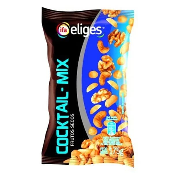 Cocktail de frutos secos mix 175 g - 0.18 kg - Imagen del producto en Findit