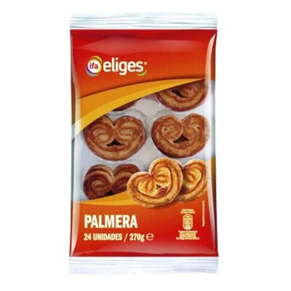 Palmeras 24 unidades 270 g - 0.27 kg - Imagen del producto en Findit