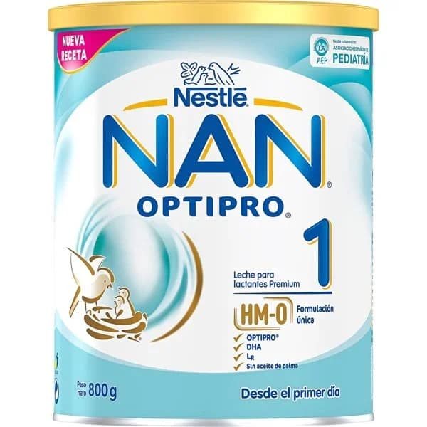 Leche de iniciación NESTLÉ Nan 1, lata 800 g - 0.8 kg - Imagen del producto en Findit