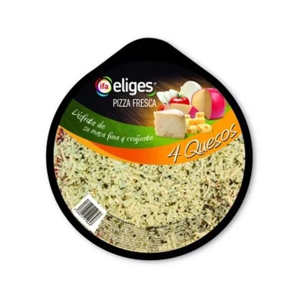 Pizza 4 quesos 400 g - 0.4 kg - Imagen del producto en Findit